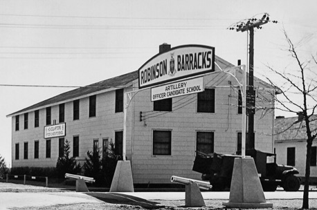 Robinson Barracks, home of Field Artillery Officer Candidate School, Fort Sill OK, mid-1950s